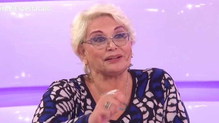Preocupación por la salud de Carmen Barbieri: reveló que quisieron internarla