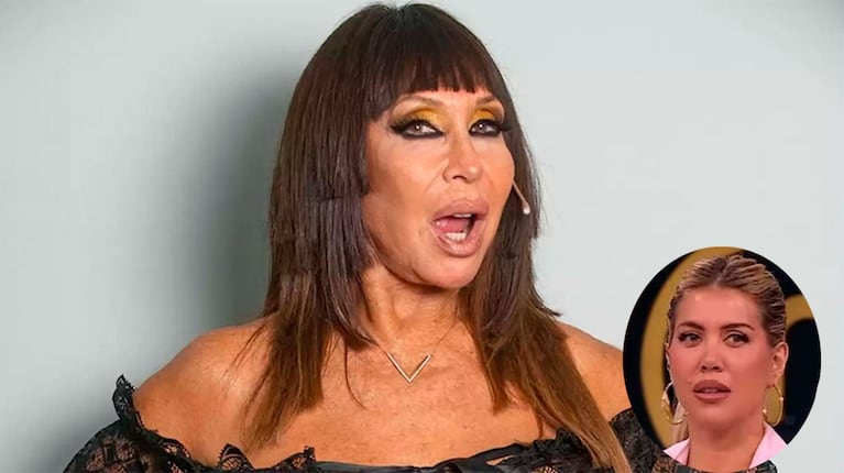 La reacción de Moria Casán al ver el antes y el después de Wanda Nara: “Tenía otros dientes, otro pelo y...”