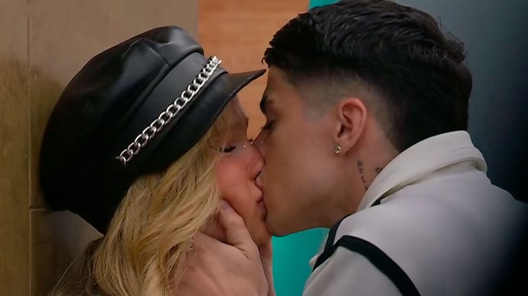 Así fue el apasionado reencuentro de Luchi Patrone con Lauty Gram en Gran Hermano: “Mi corazón es todo tuyo”