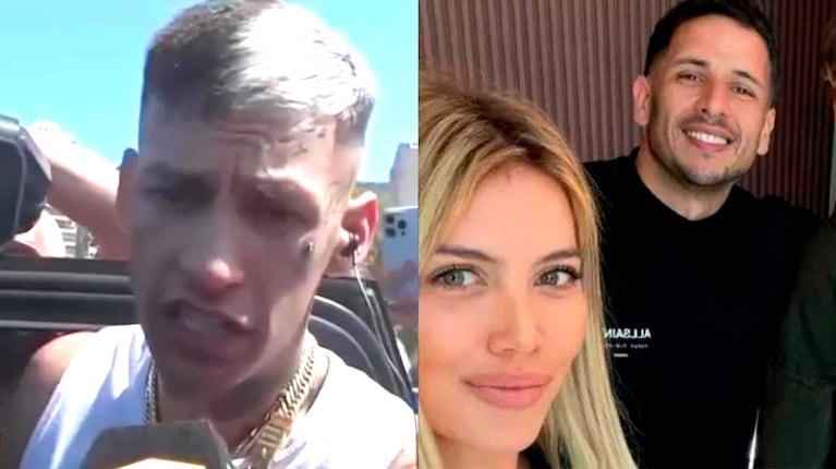 Escándalo total: aseguran que el novio de Wanda Nara mandó a espiar a L-Gante