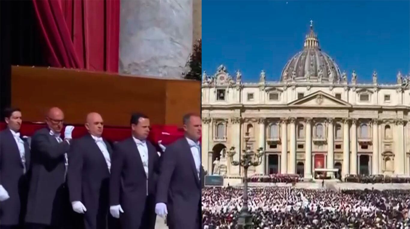 El funeral del papa Francisco: miles de fieles lo despidieron en el Vaticano
