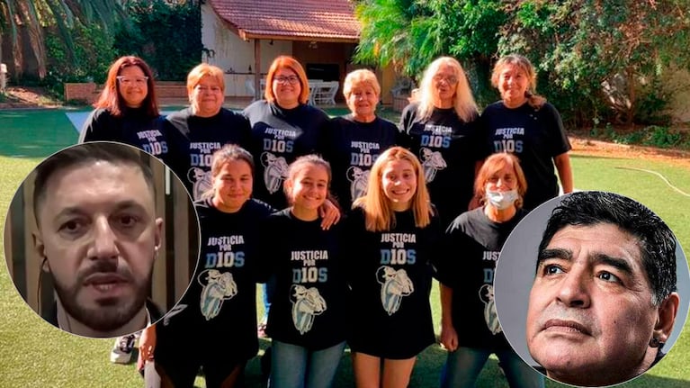 Matías Morla explicó por qué matiene a las hermanas de Diego Maradona: “Me estoy ocupando”