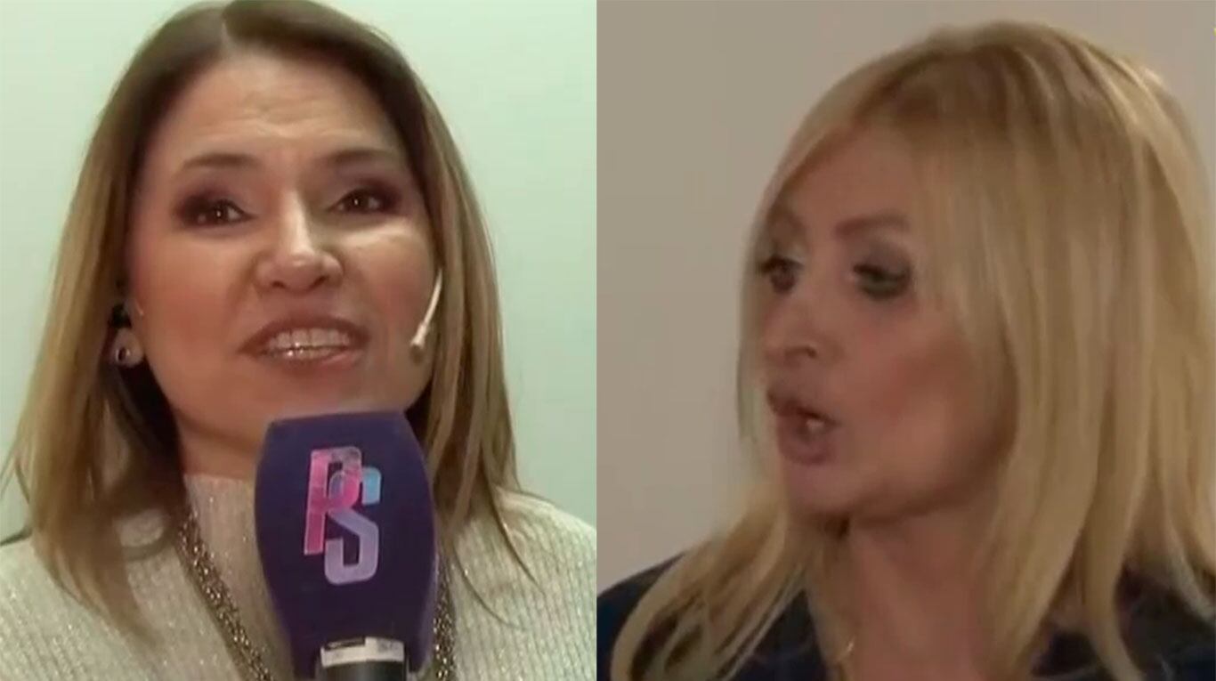 Yuyito González cruzó enojadísima a Fernanda Iglesias en los pasillos de Canal 13