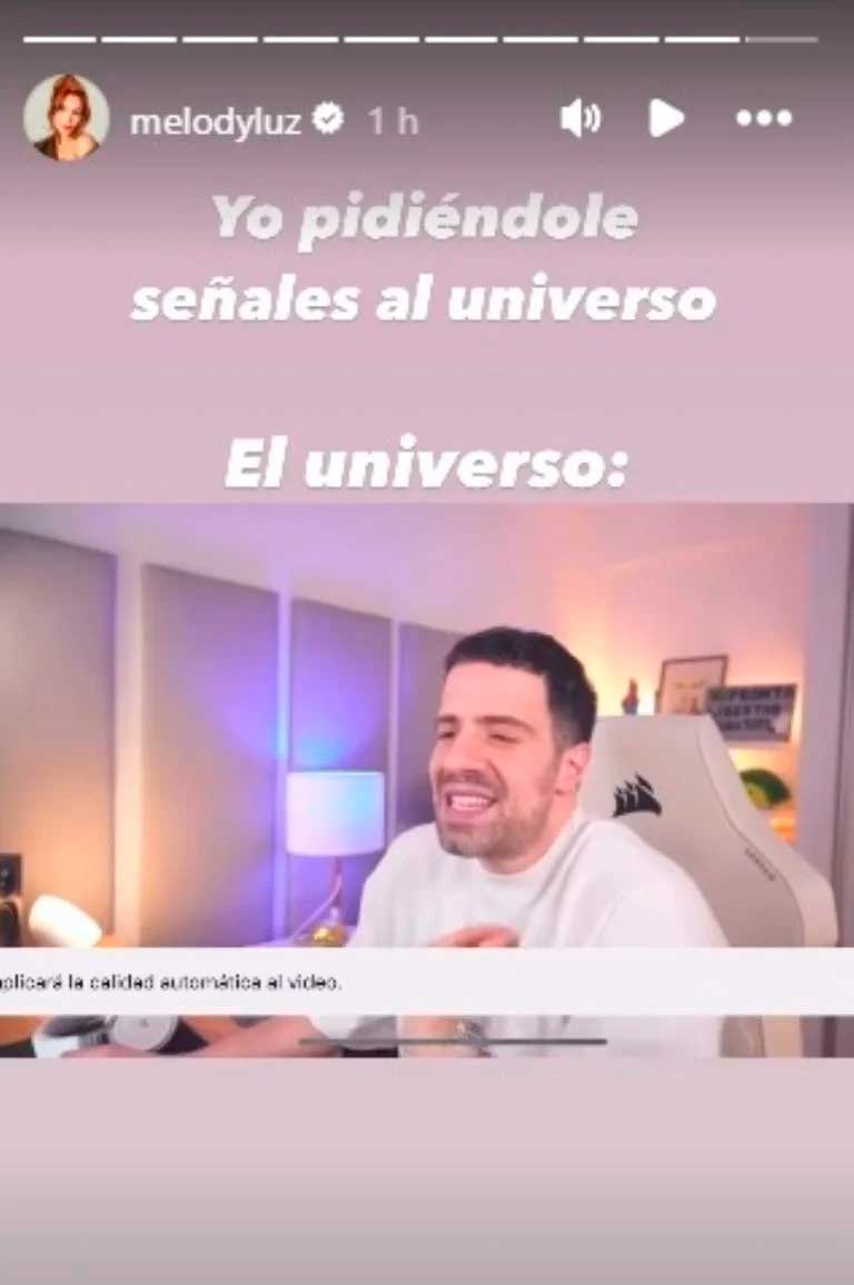 El posteo de Melody Luz sobre su ruptura con Santiago del Azar