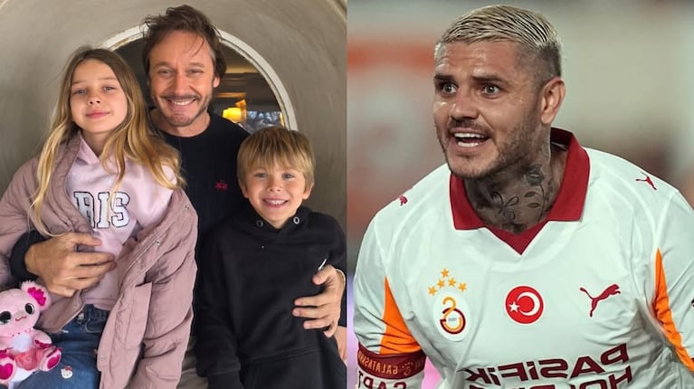 El enojo de Benjamín Vicuña cuando le preguntaron si Mauro Icardi mantiene a sus hijos