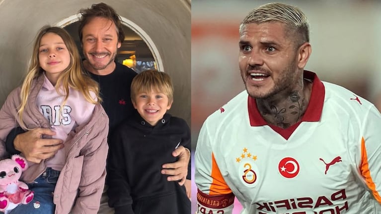 El enojo de Benjamín Vicuña cuando le preguntaron si Mauro Icardi mantiene a sus hijos