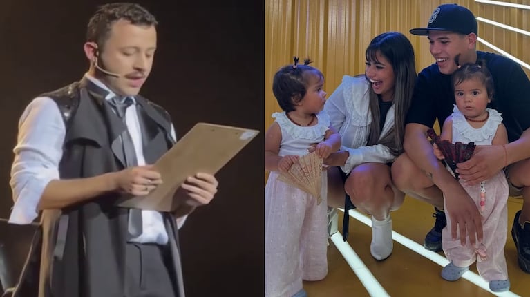 La emocionante dedicatoria a Daniela Celis de sus compañeros de streaming en plena función