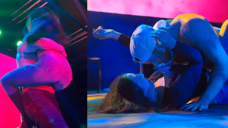 Se filtró un video de Belén Di Giorgio a puro fuego con el stripper Will Parfitt: las imágenes