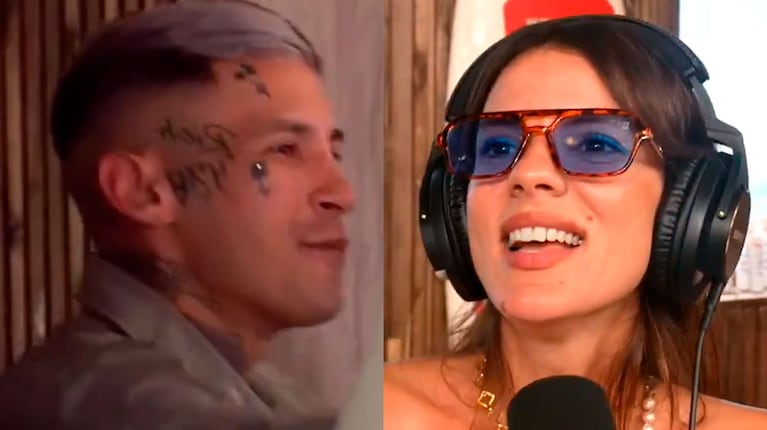 El comentario sin filtro de L-Gante a Gimena Accardi en Olga que sorprendió a todos