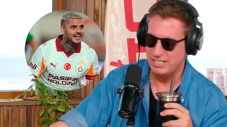 El repentino palito de Maxi López a Mauro Icardi en vivo: “Siempre está ese amigo...”