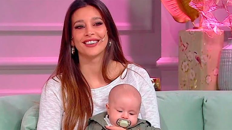 El hijo de Sol Pérez dio sus primeros pasos y derritió las redes: el tierno video