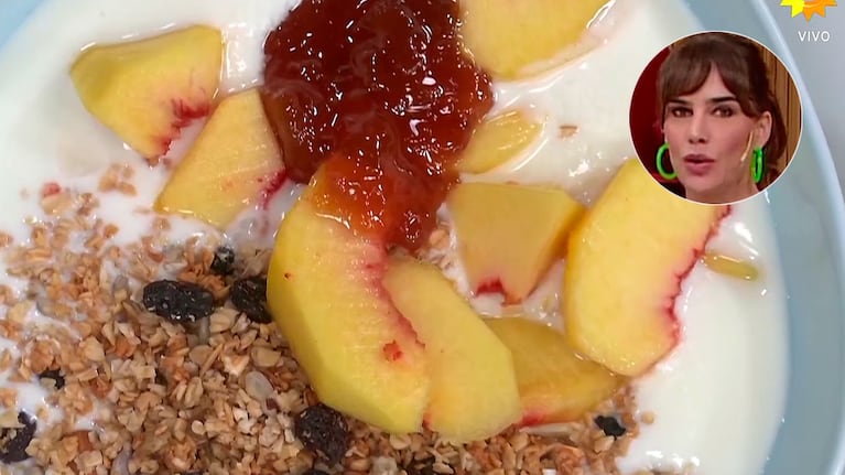 La Cocina Rebelde: la receta infalible de Romina Pereiro para hacer yogur griego con granola y fruta