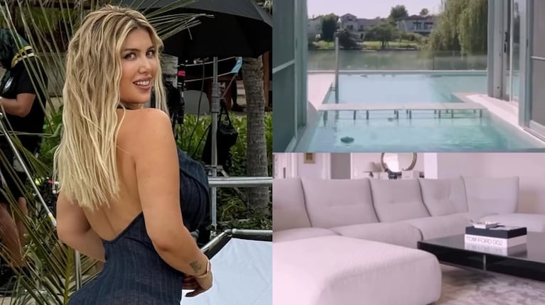 Así quedó la nueva mansión de Wanda Nara tras la mudanza: “Impecable hasta en el último detalle”