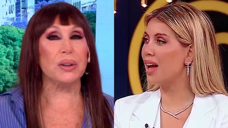 Moria Casán criticó a Wanda Nara por juntar a Maxi López y L-Gante y la llamó “michifuz”
