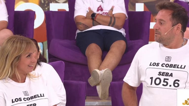 Fernanda Vives y Sebastián Cobelli expusieron su intimidad en vivo en Cuestión de Peso