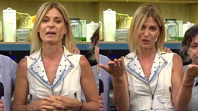 Entre lágrimas, Eugenia Tobal se despidió de Escuela de Cocina tras el revuelo