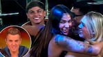 Beso entre cuatro, celos y cama compartida: la noche más hot de Gran Hermano