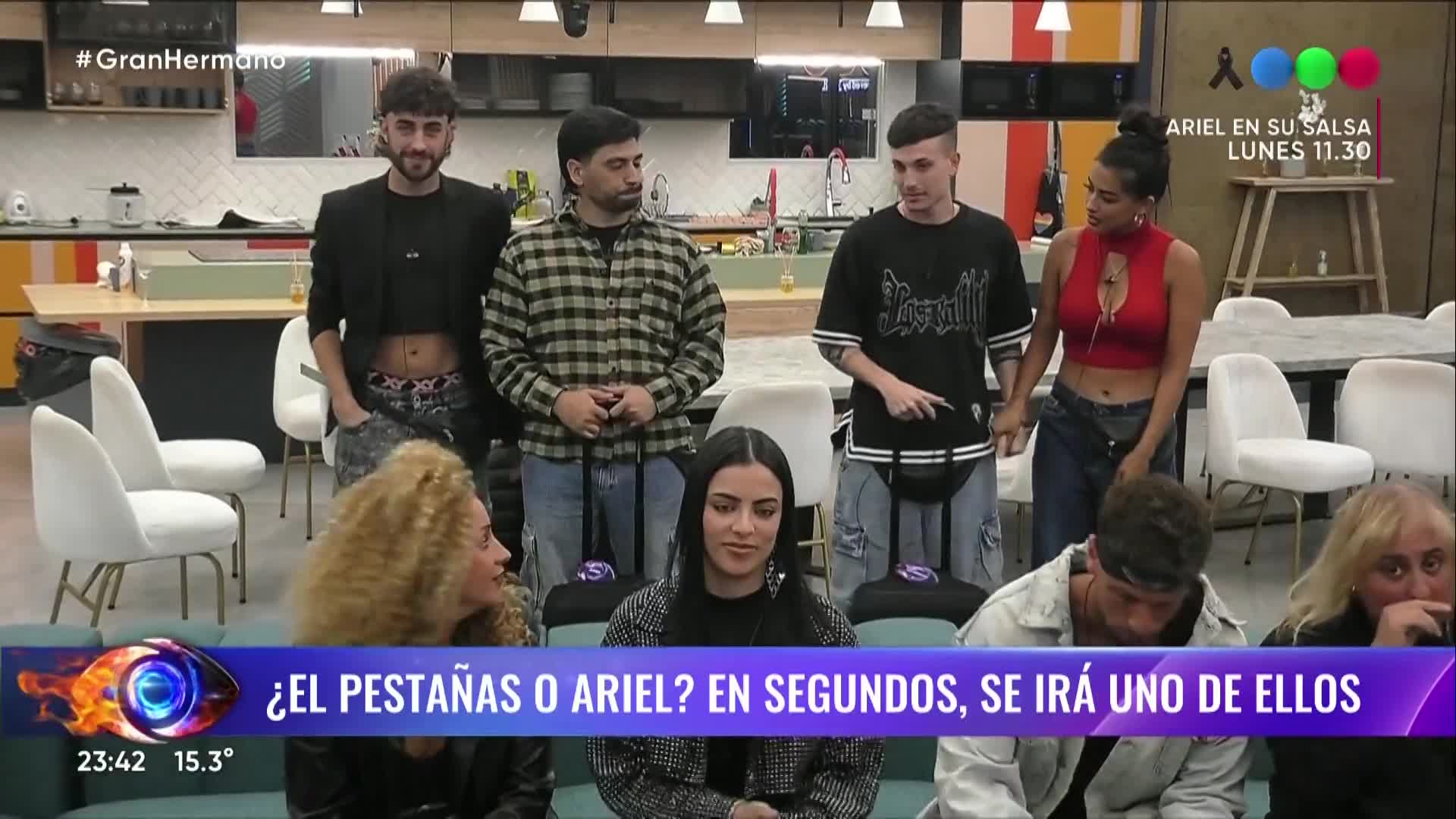 Ariel perdió en el mano a mano con "El Pestañas" en Gran Hermano