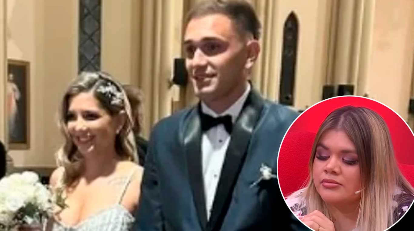 Facundo Ambrosioni se casó con Camila Triviño enun clima de amor y festividad