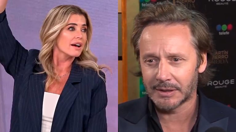 Pamela David fue letal con Benjamín Vicuña tras el Martín Fierro: el detalle físico que criticó en vivo