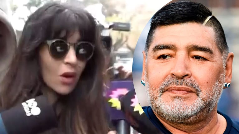 Gianinna Maradona, angustiada y descompensada en el juicio por la muerte de Diego: video