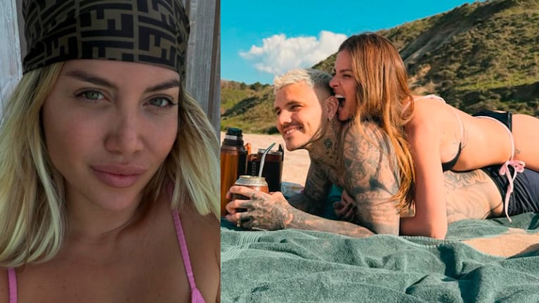 La llamativa coincidencia entre el viaje de la China Suárez y Mauro Icardi con Wanda Nara