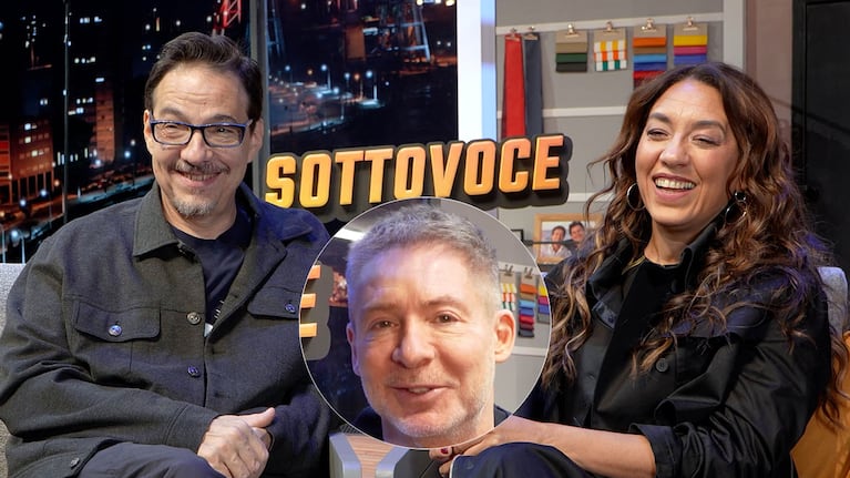 Fernán Mirás y Lorena Vega mandaron al frente a Adrián Suar por Sottovoce: “Con él hay peligro”