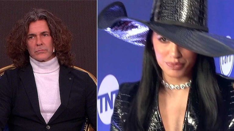 ¡Qué momento! Mariano Martínez sorprendió al opinar del look de Lali Espósito en los Premios Gardel