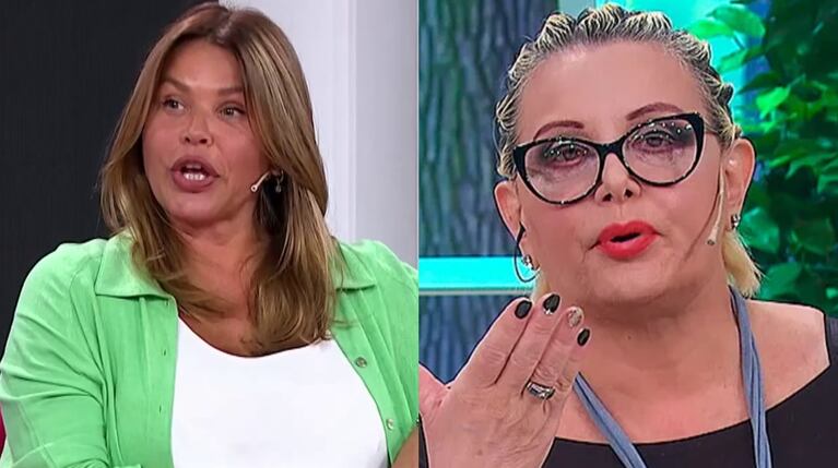 La picante reacción de Nazarena Vélez cuando Ángel de Brito anunció que Carmen Barbieri irá a LAM