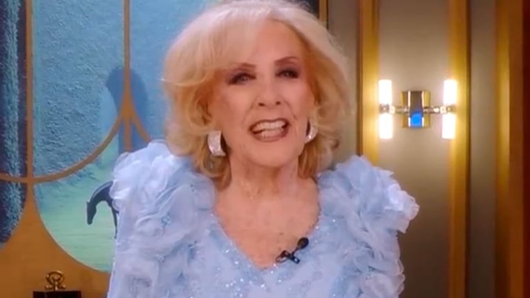 Mirtha Legrand sorprendió con un look mundialista en apoyo a la Selección Argentina