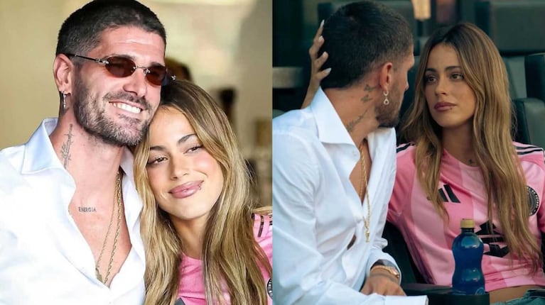 Tini Stoessel, a los arrumacos con Rodrigo de Paul en Miami
