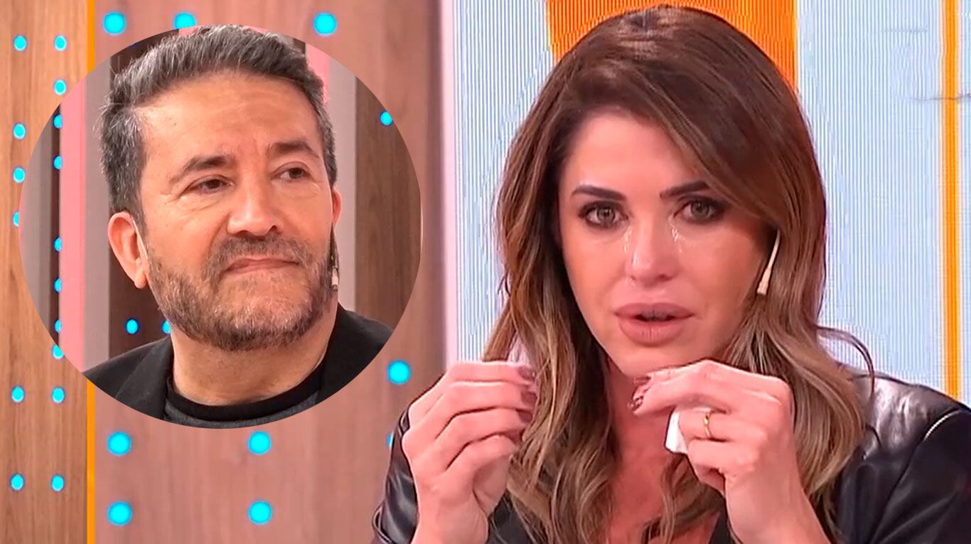 Pamela David rompió en llanto con Hugo Lescano, diagnosticado de ELA