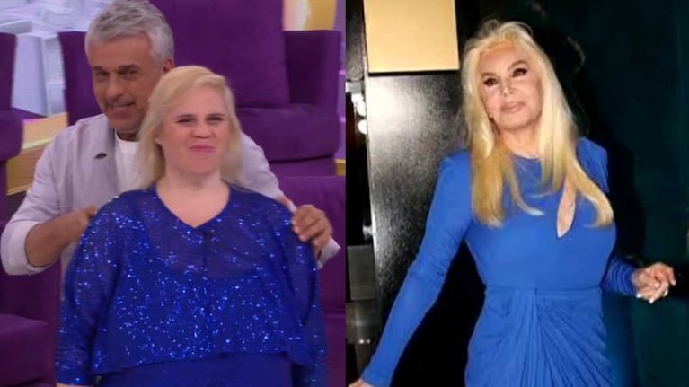 Lorna se puso un vestido de Susana Giménez para celebrar que bajó 15 kilos y contó cómo es en la intimidad