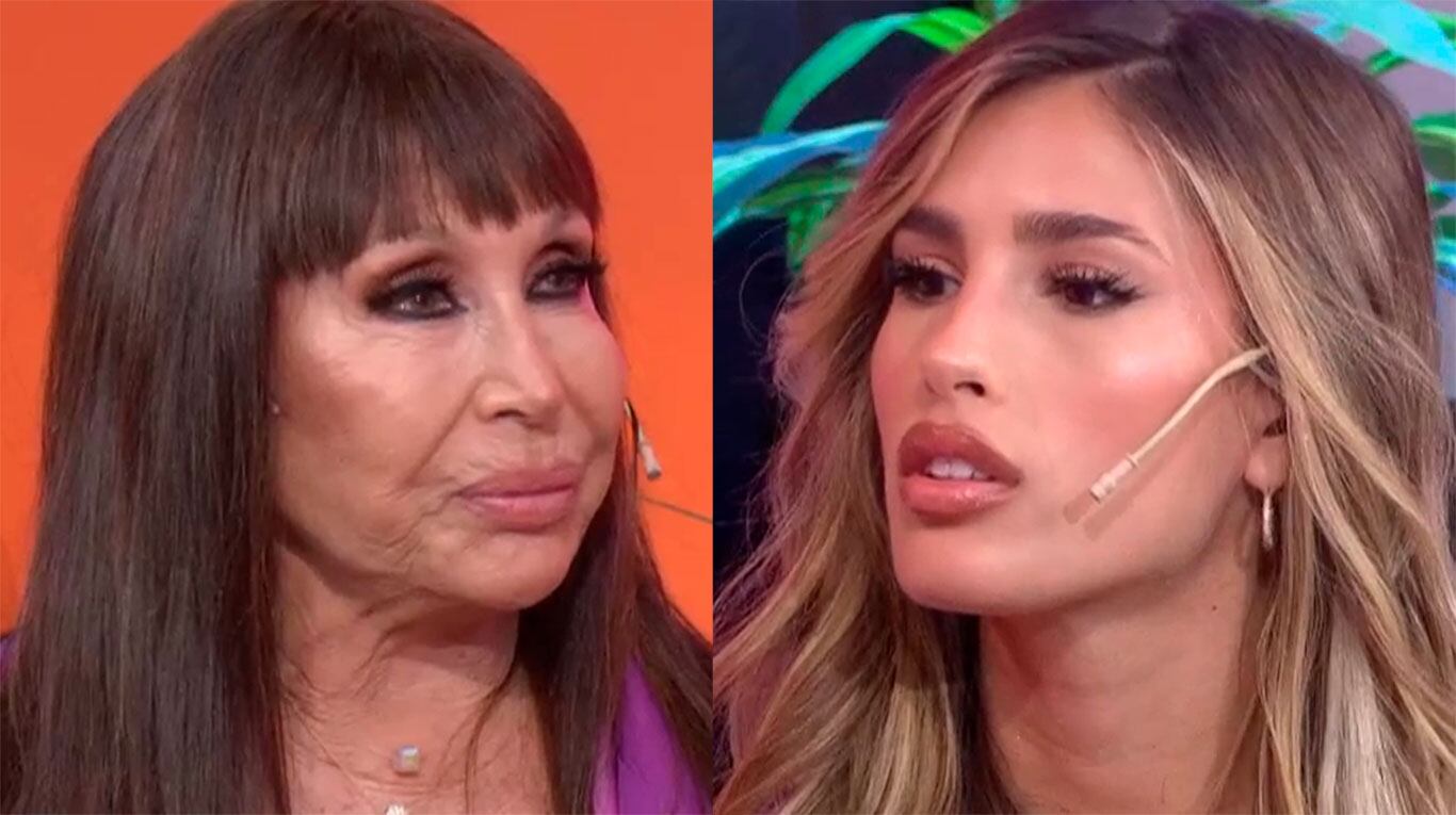 La sorpresa de Moria Casán ante el tipo de relación abierta que tiene Julieta Poggio con su novio 