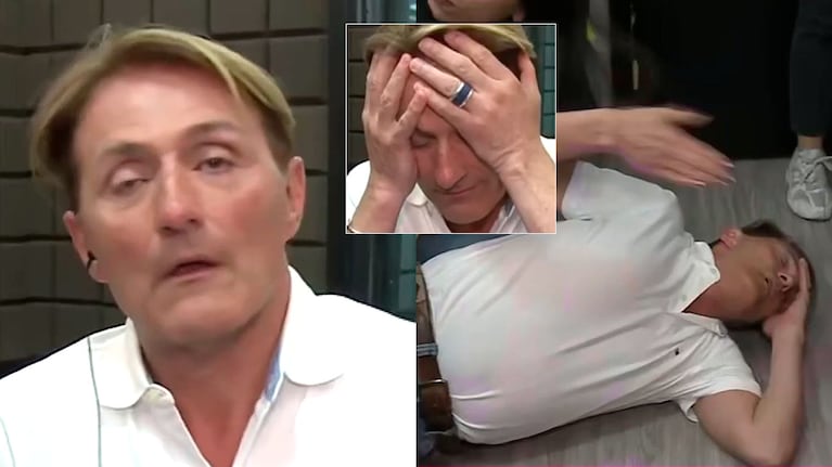Daniel Gómez Rinaldi se descompensó en vivo en plena discusión con Evelyn von Brocke: el video