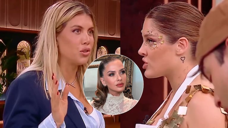 Wanda Nara le hizo un tremendo reclamo a La Reini por la China Suárez en MasterChef