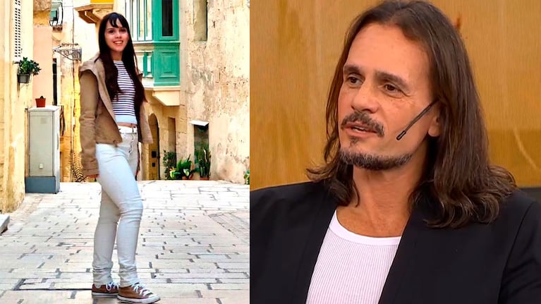 Camille, la hija de Christian Sancho y Valeria Britos, está por recibirse de ingeniera química en España