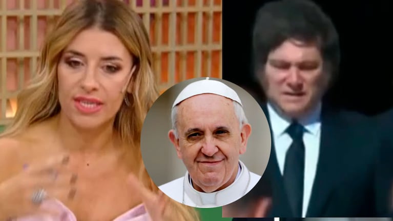 La bronca de Mariana Brey por la versión de que Javier Milei llegó tarde al funeral del papa Francisco