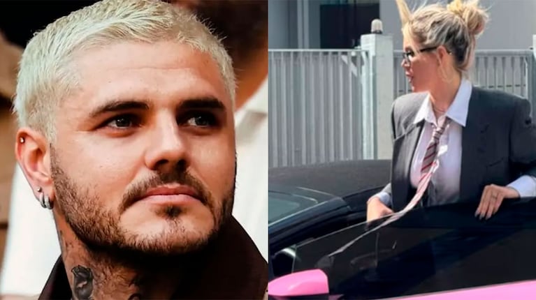 Cómo fue el tenso encuentro de Wanda Nara y Mauro Icardi en Milán: qué hacía la China Suárez