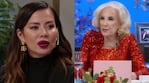 Karina Jelinek le confesó a Mirtha Legrand por qué evita ir a programas de televisión