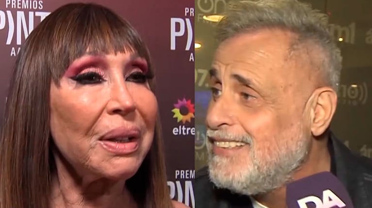 Moria Casán fulminó a Jorge Rial: “Es un gran mala leche”