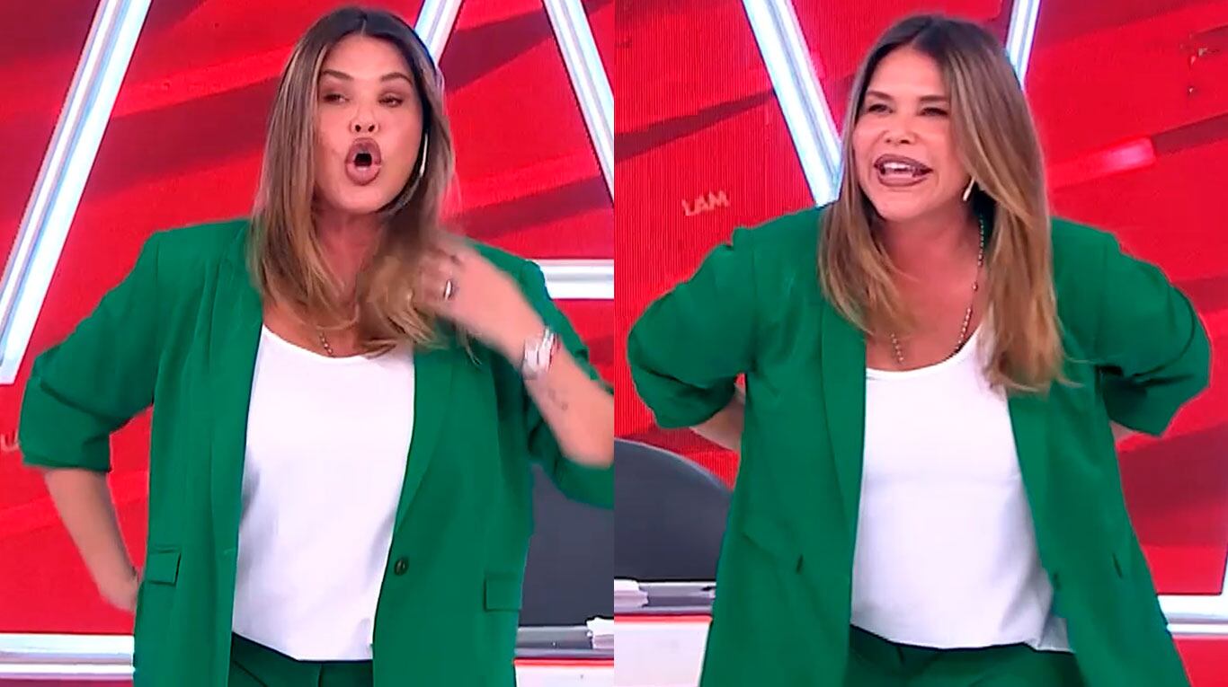 Nazarena Vélez tuvo un atípico comienzo en LAM por un tirón de ciático: video