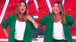 Nazarena Vélez tuvo un atípico comienzo en LAM por un tirón de ciático: video
