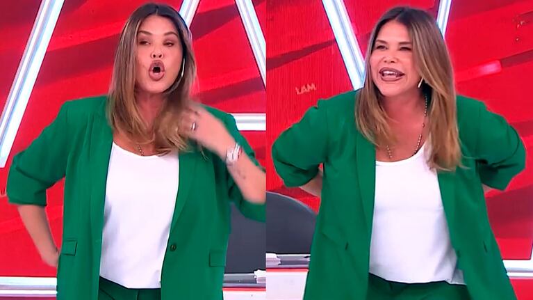 Nazarena Vélez: el atípico comienzo en LAM por un tirón en el ciático
