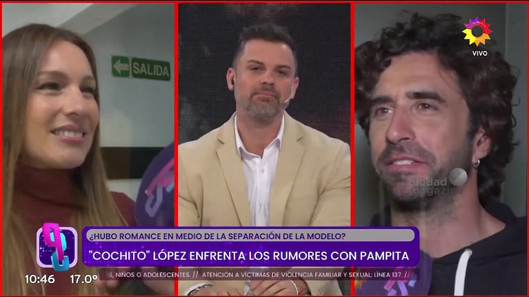 Cochito López habló de su supuesto affaire con Pampita y generó más dudas: “Si ella lo desmintió...”