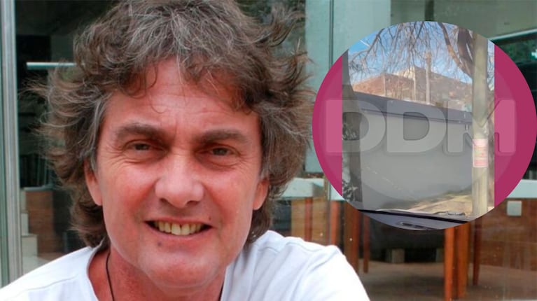 Alejandro Stoessel atacó a piedrazos a la pensa en medio del escándalo con su hija Tini: el video