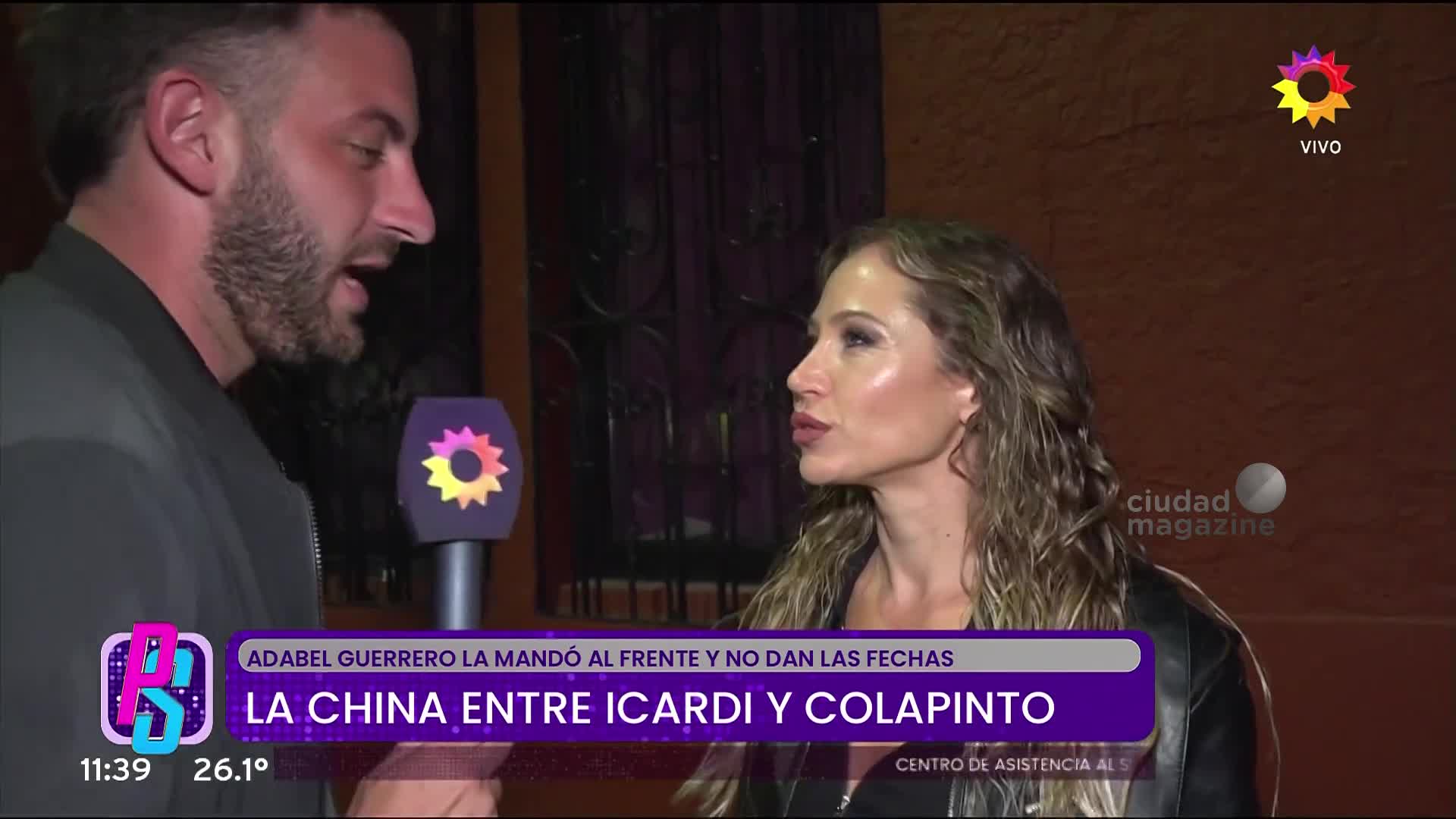 Así habló Adabel Guerrero de las videollamadas de la China Suárez con Franco Colapinto 