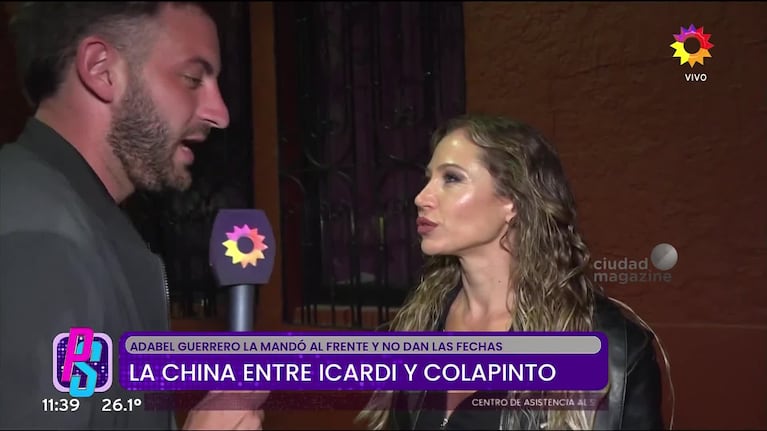 Adabel Guerrero reveló las videollamadas entre China Suárez y Franco Colapinto cuando grababan En el Barro