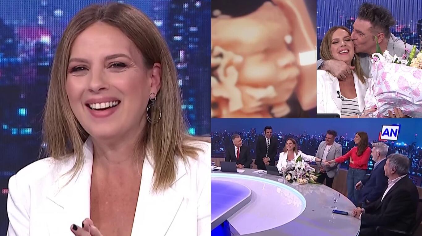 La emoción de Sole Larghi en su último día en América Noticias para comenzar su licencia por maternidad