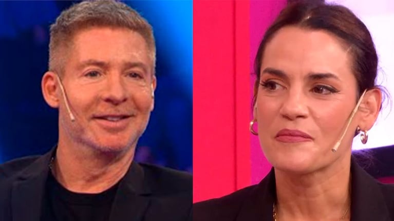 Pilar Gamboa reveló que desnudó a Adrián Suar en una grabación y qué le pidió el actor: “Como un pollo”